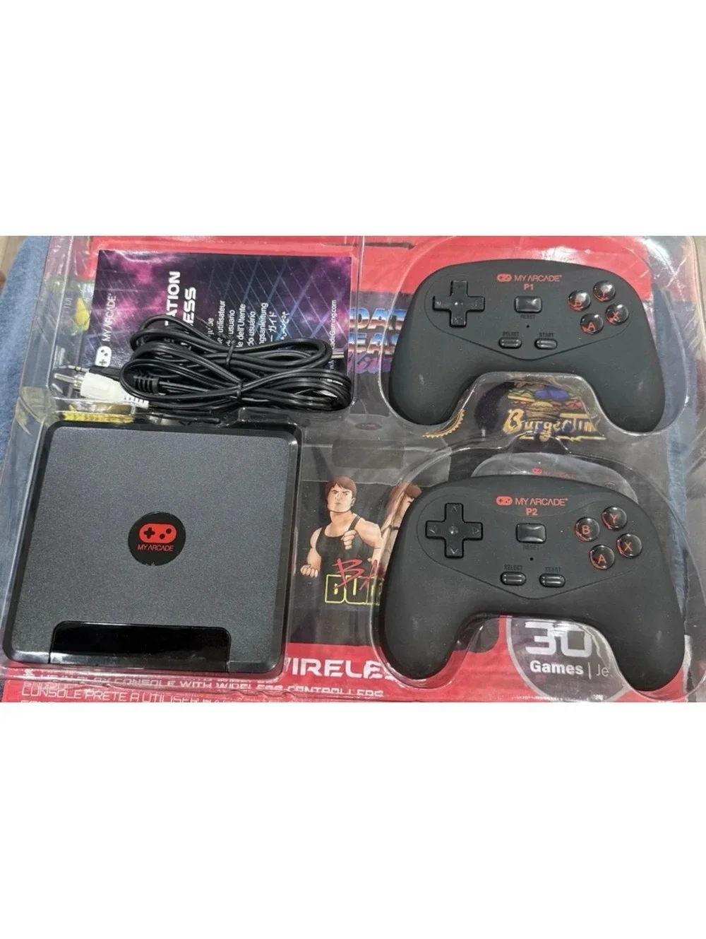 My Arcade Gamestation Wireless Data East Hits Plug 'N Play Console with 300+ Pre